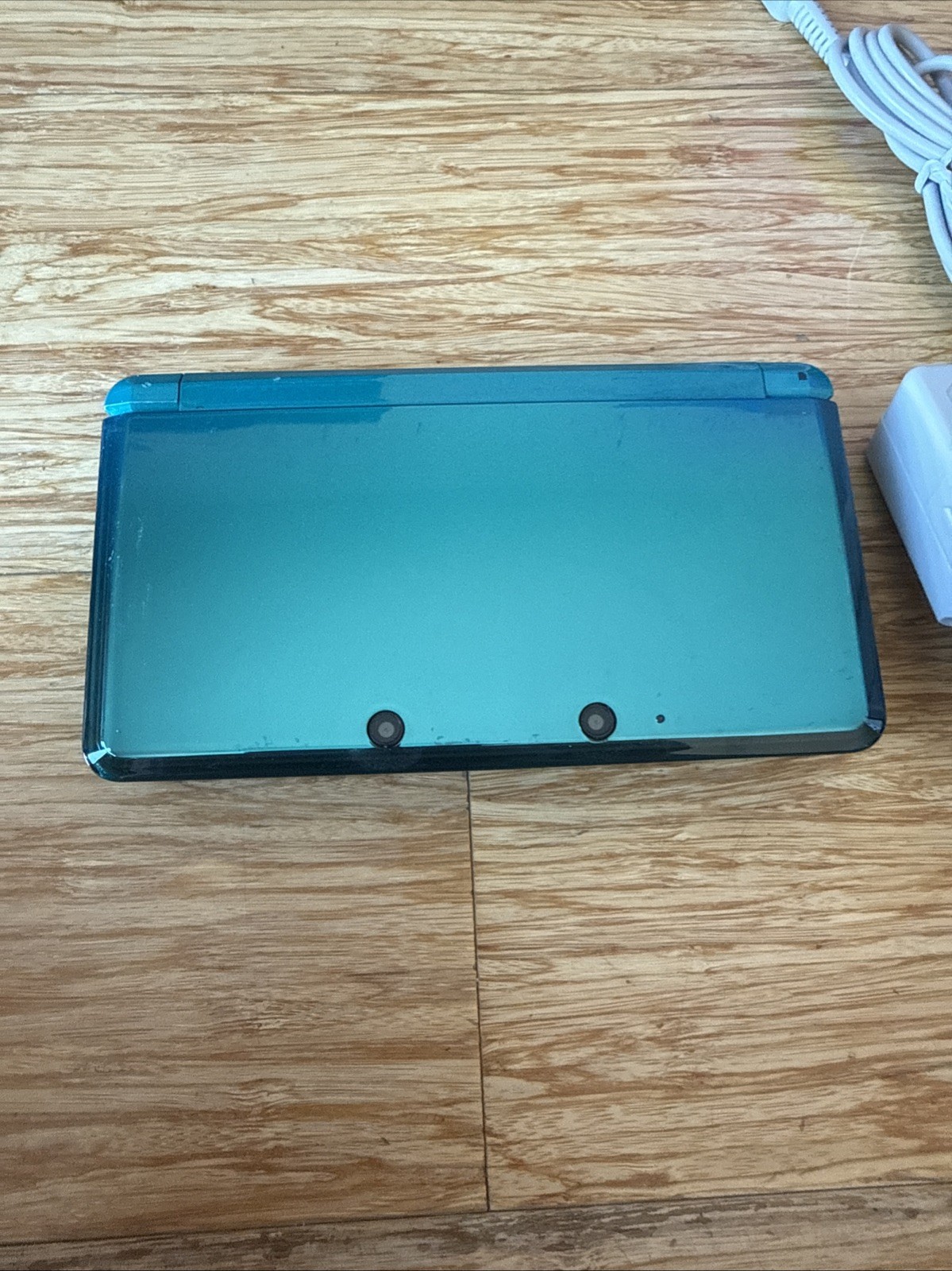 Nintendo 3DS Handheld System – Aqua Blue. Turquoise. Tested. No Stylus