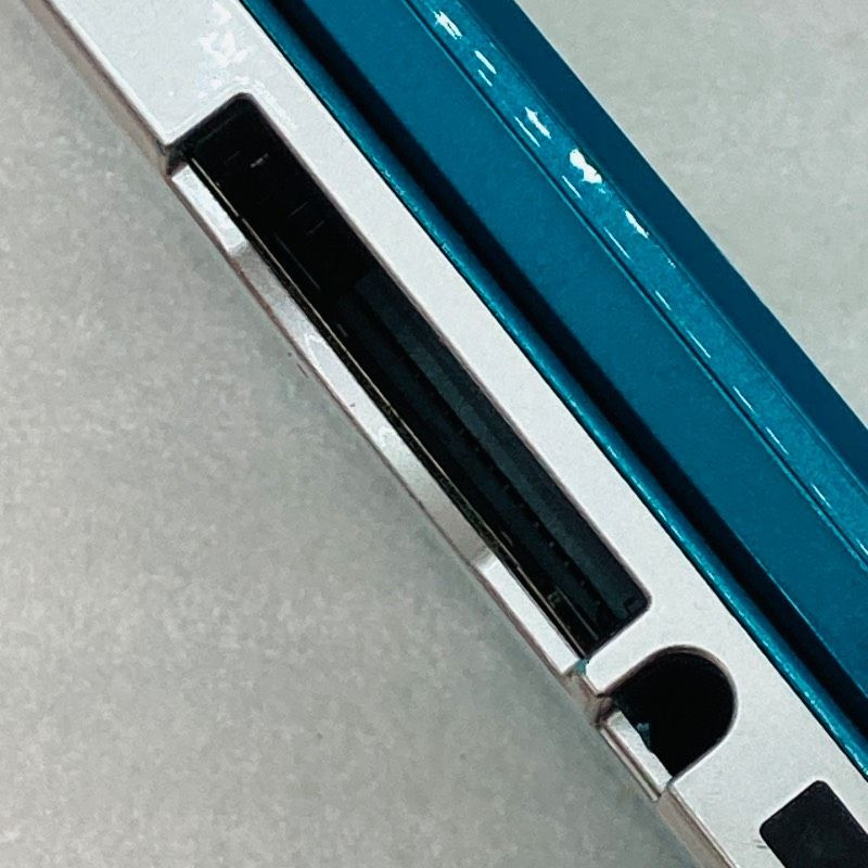 Nintendo 3DS Aqua Blue Handheld Console Charging Dock Bundle NTSC-J Japan 0155