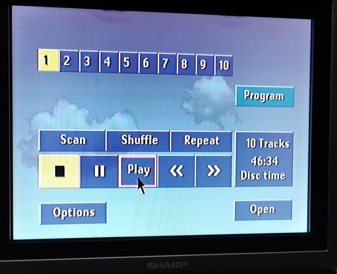 Philips CDi Console CDi 220 Matchline,Game,RCA Cable And current,do not control.