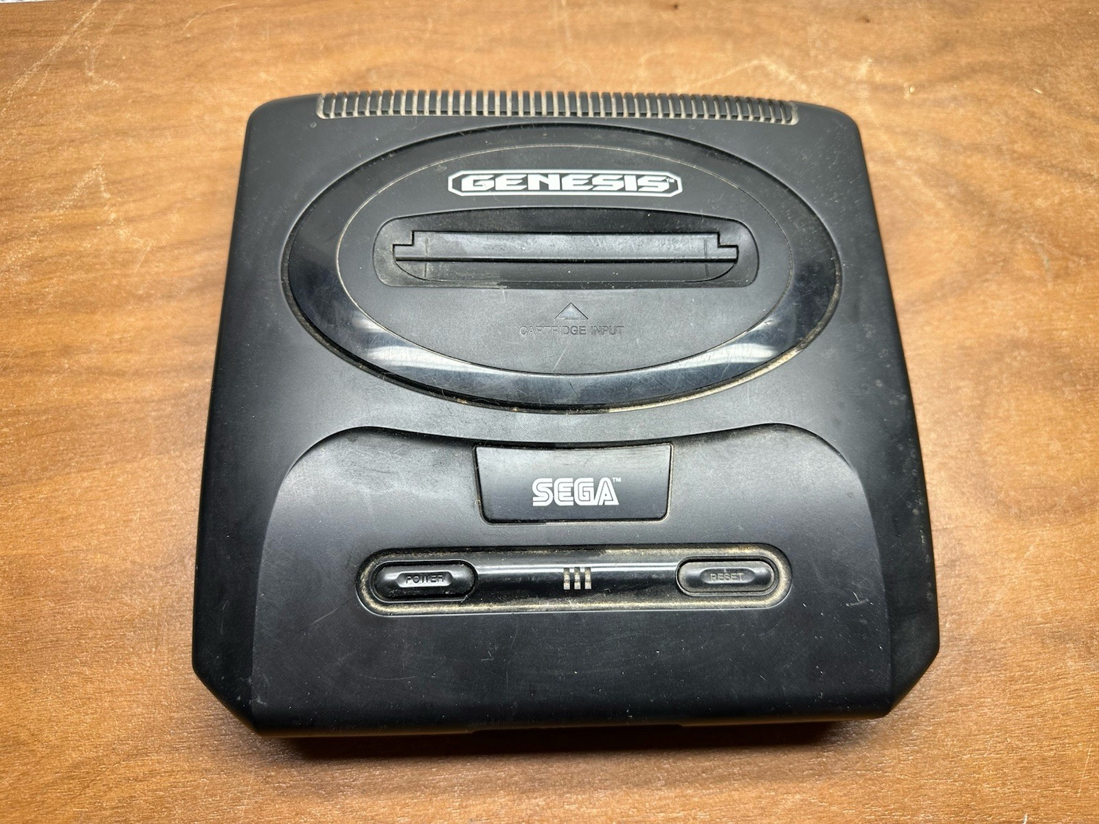 Sega Genesis Model 2 Mk1631 Console System Bundle Cords Game 2 Controllers Read