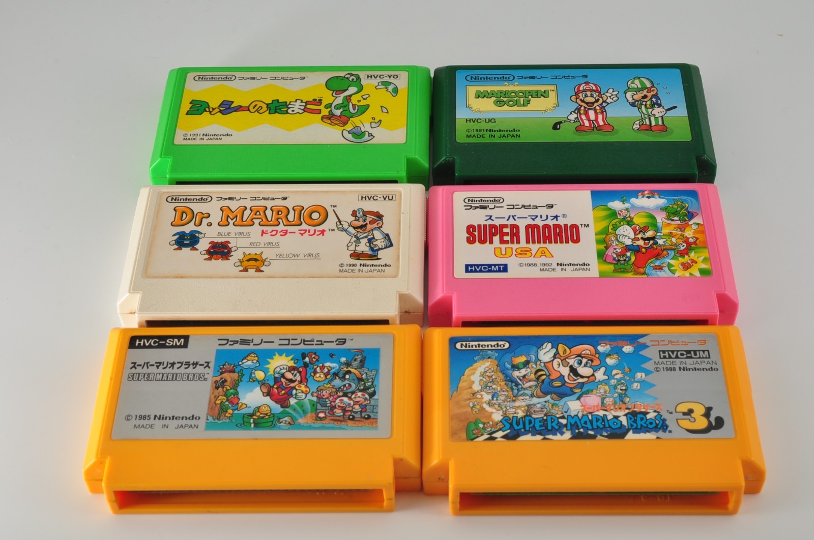 Nintendo New Famicom Console HVC-101 NES with Super Mario 6 Games Region JP