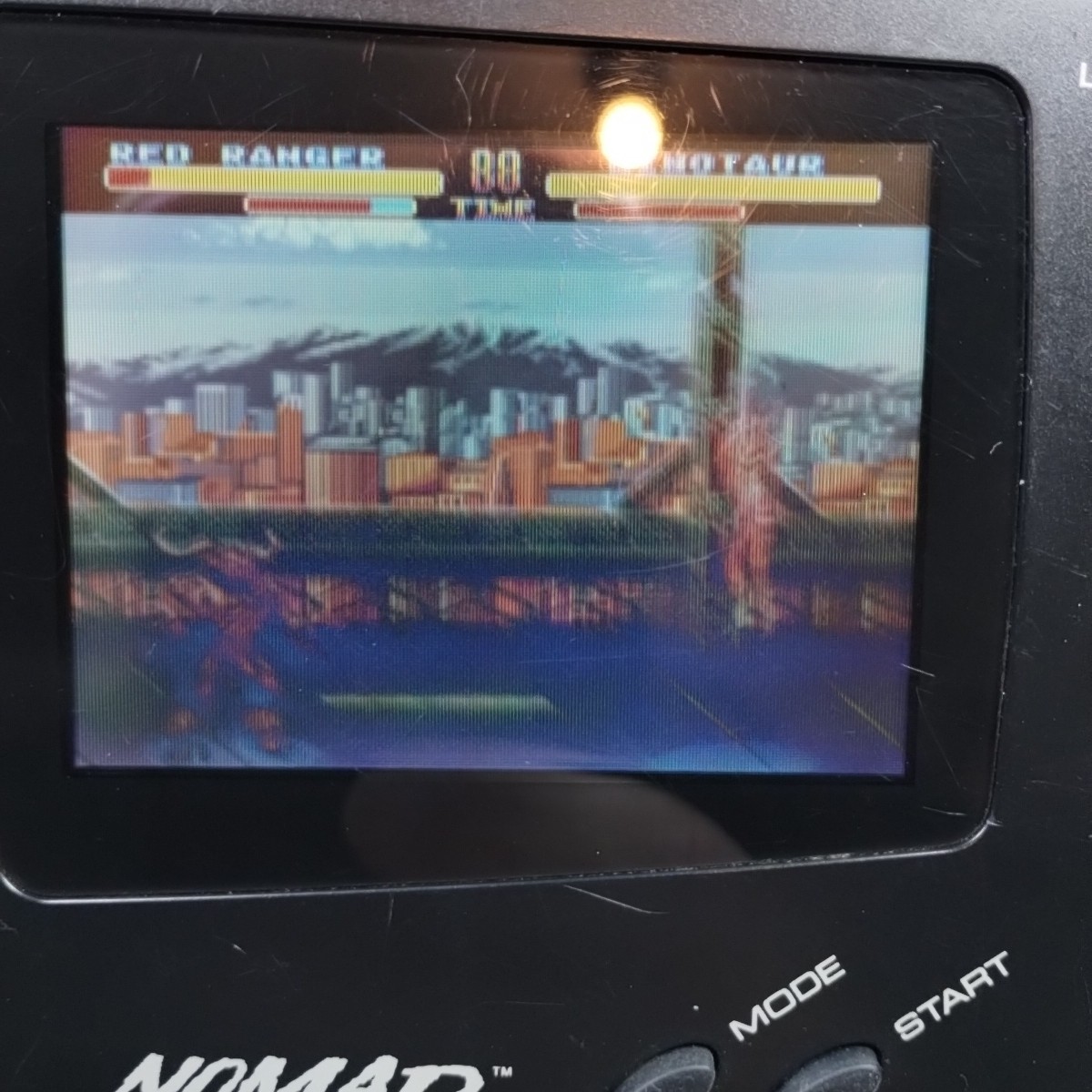 Sega Genesis Nomad Handheld Console Black Model MK-6100 W Cords, Game & Control