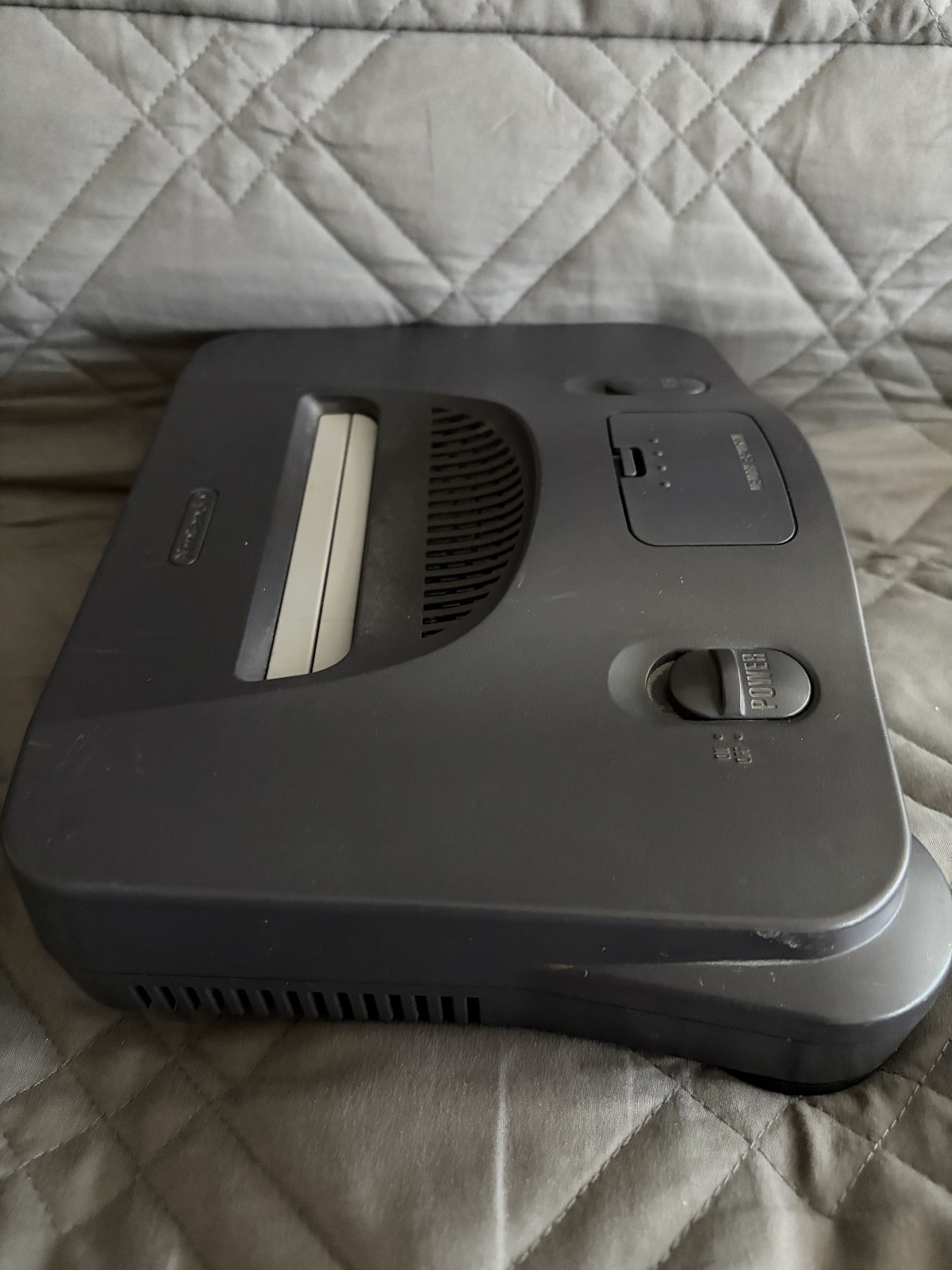 Nintendo 64 console bundle with Expansion Pak, two controllers, and Memory Pak.