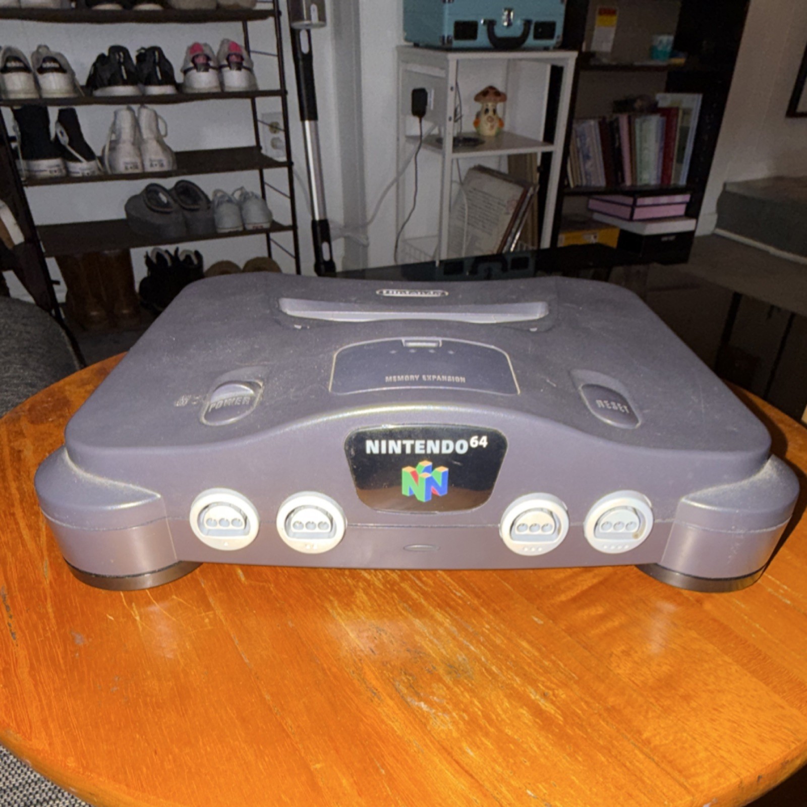 Nintendo 64 Gray Console NUS-001 Component RCA w/ Controller Star Wars Game