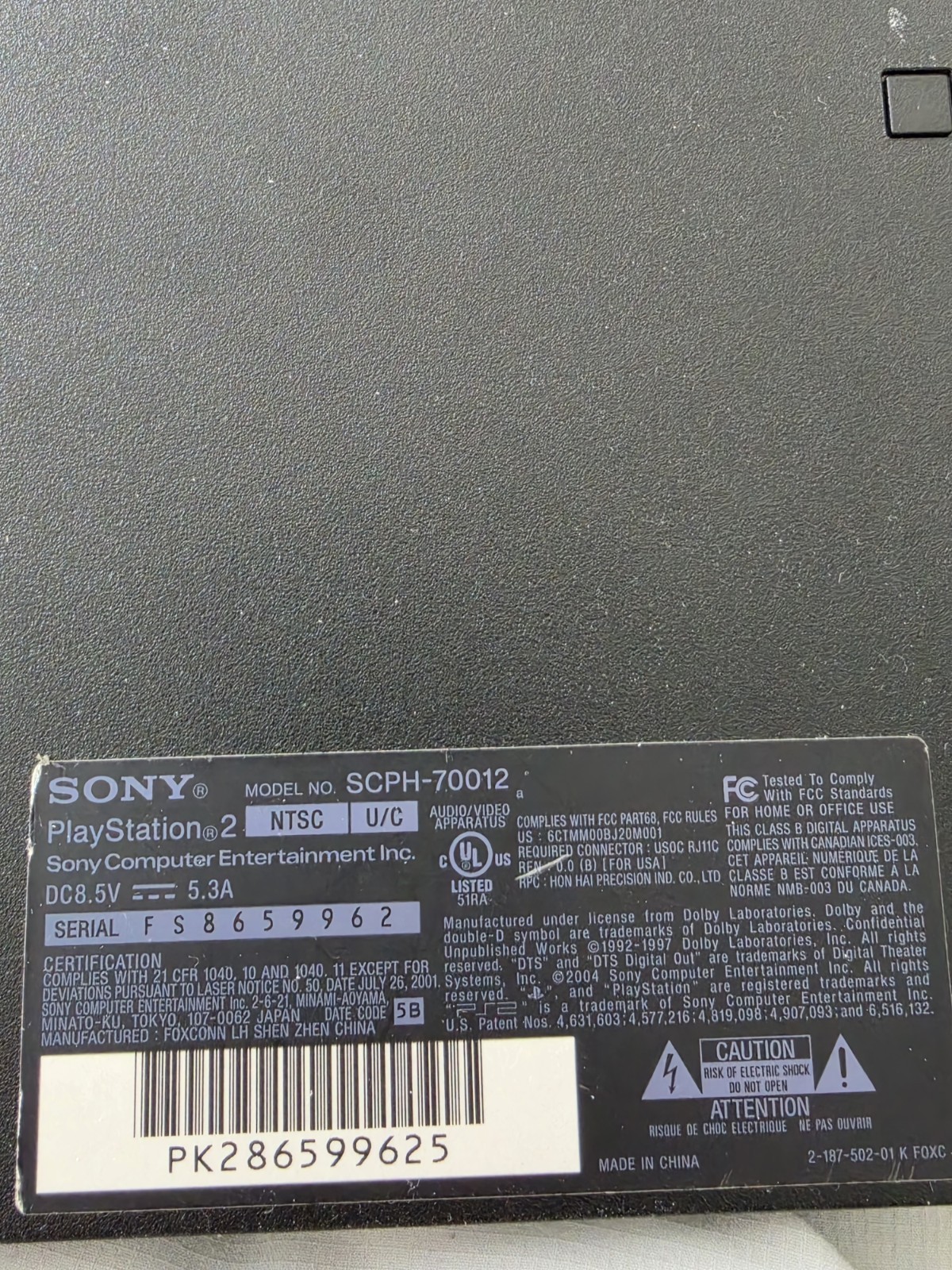 Sony PlayStation 2 PS2 Slim Console Bundle SCPH-70012 w/ 10 Games WORKING GREAT!