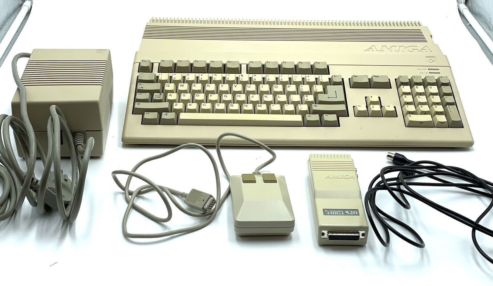 Commodore Amiga 500 Computer Complete In Box Retro Vintage Computing rare#FT3