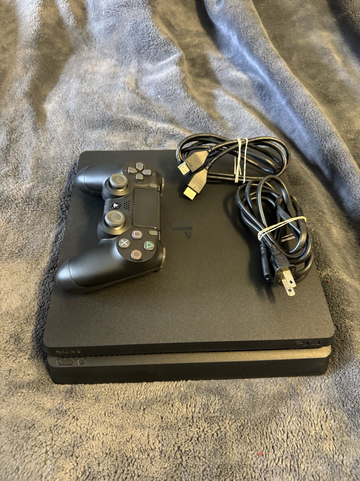 PlayStation 4 Slim 1TB PS4 With Wireless Controller, HDMI Cable And Power Cord