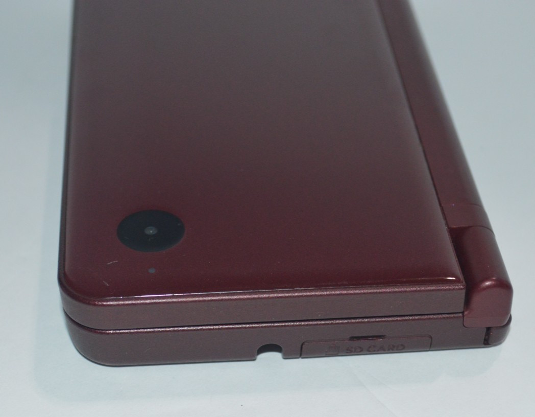 Nintendo DSi XL DS Console Wine Red Burgundy Tested With 9 Games And Charger