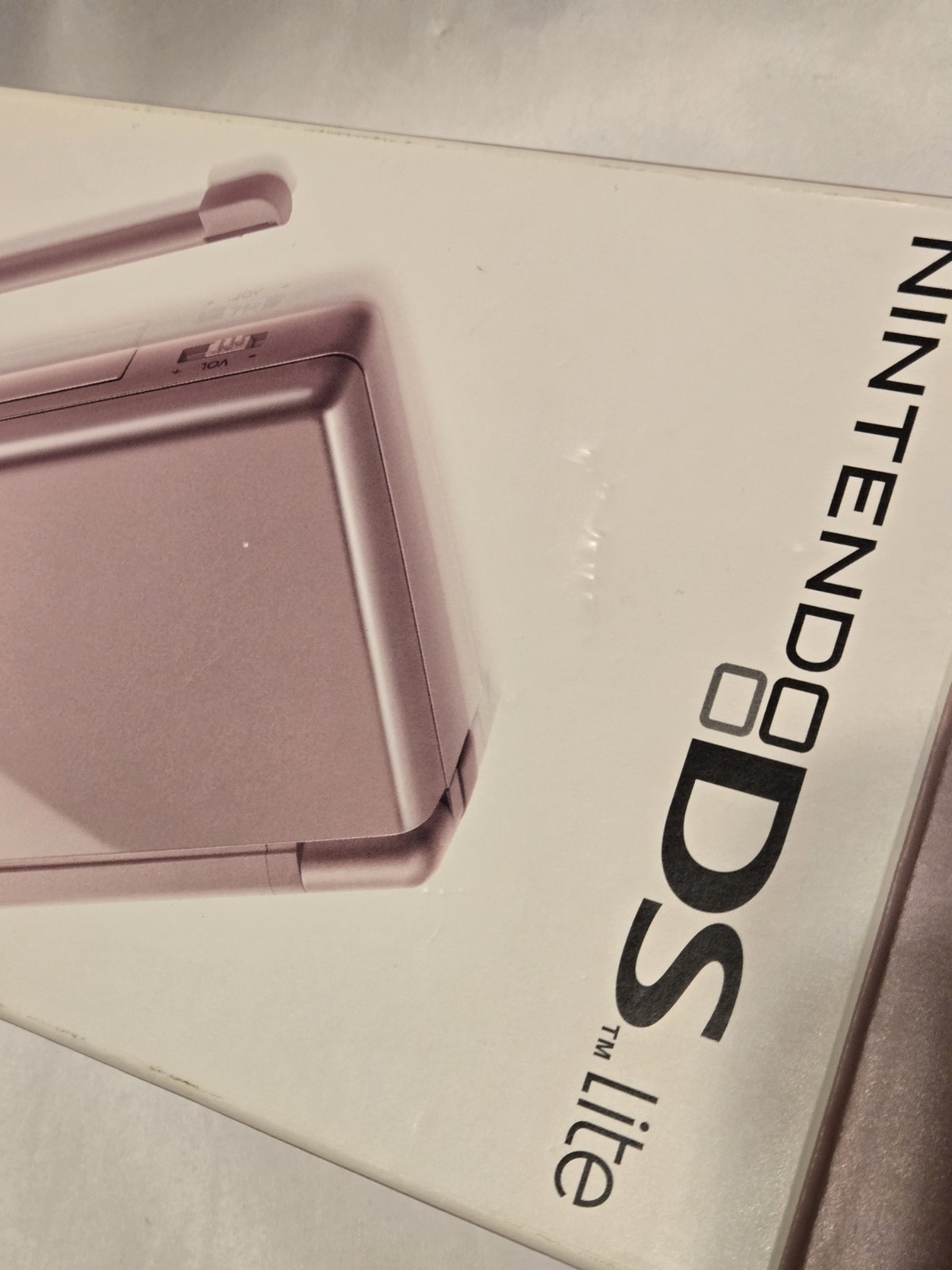 Nintendo DS Lite Metallic Rose Best Friends Edition Box Inserts Matching Serial