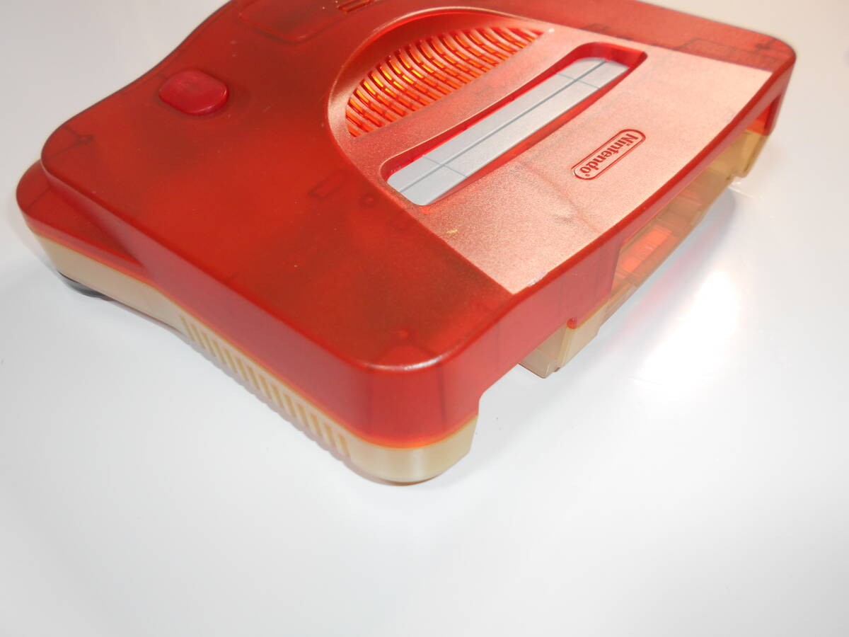 Nintendo 64 N64 Clear Red Video Game Console Controller Set Boxed Working