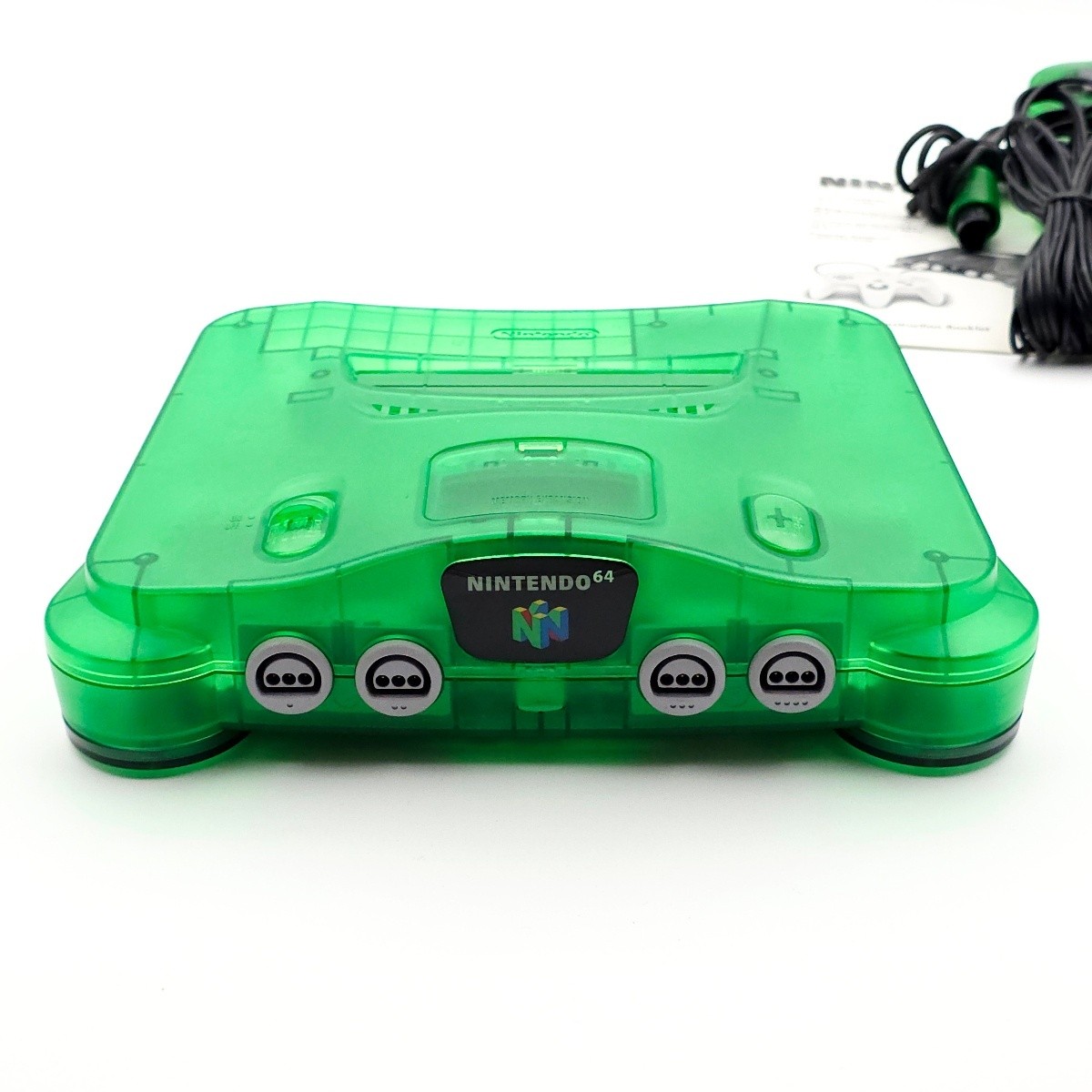 Nintendo NUS-001 Nintendo 64 Translucent Jungle Green Console