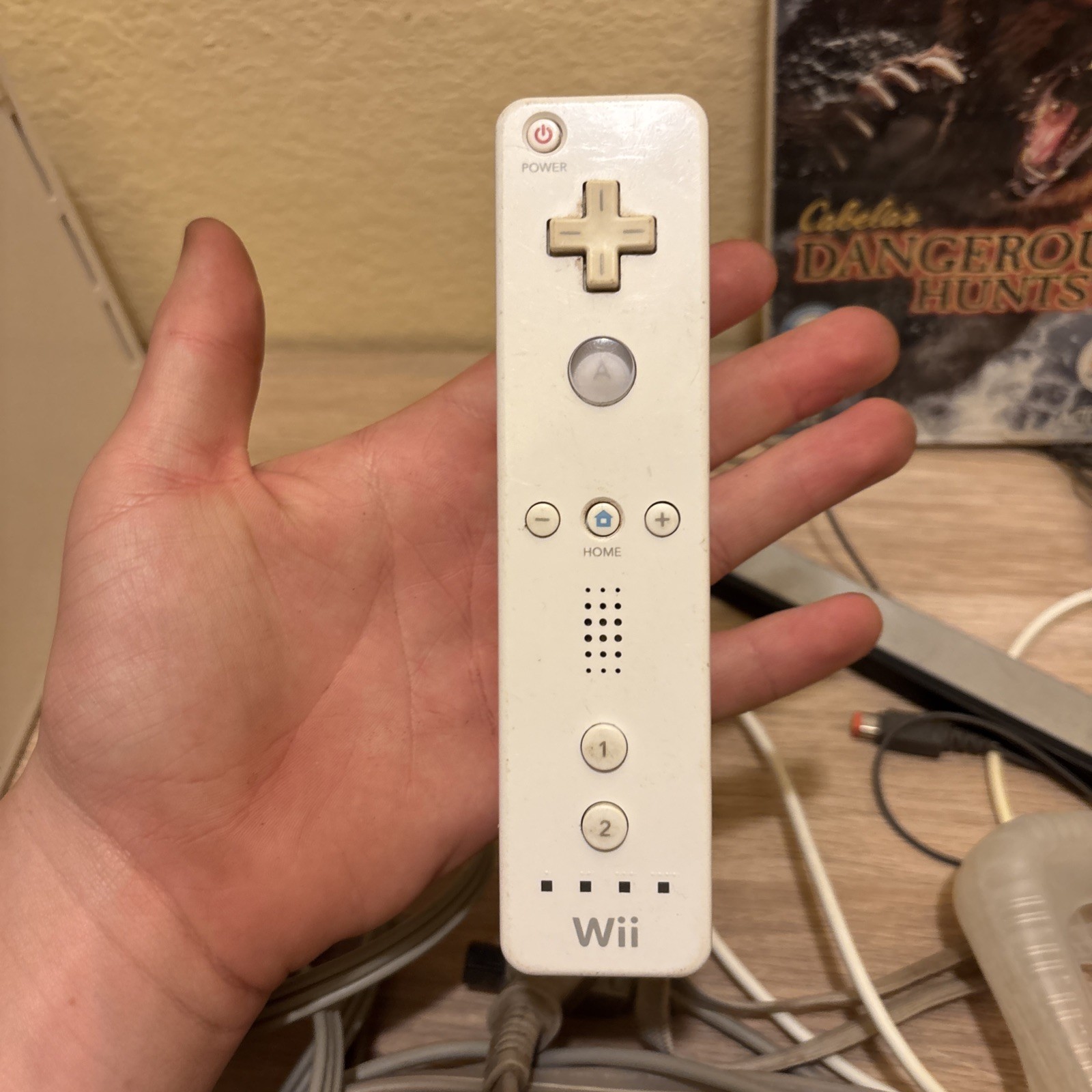 Nintendo Wii RVL-001 (USA) White Video Game Console Pre-owned w/ 2 Games Tested