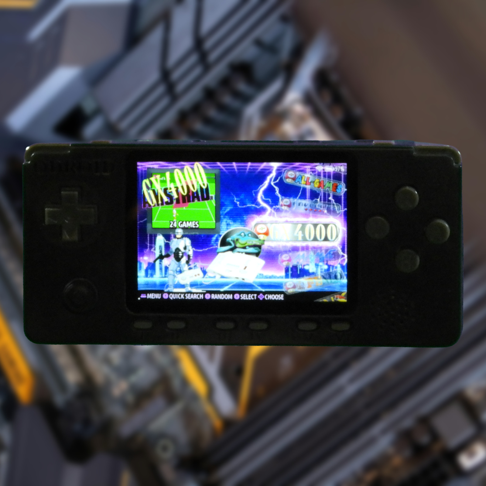 ODROID-Go Advance Black Edition – 128GB SD – Hypertocera Retro Gaming Console