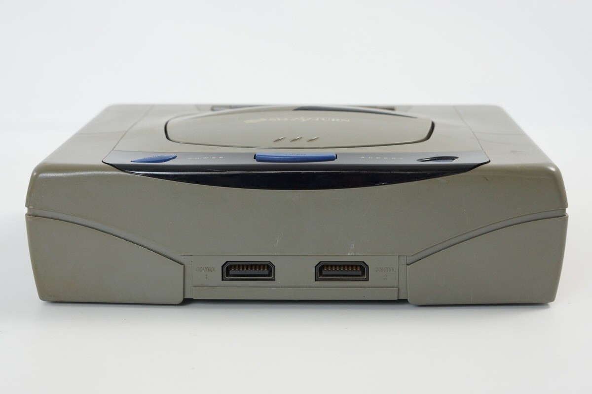 Sega Saturn GREY Console Tested System FREE SHIPPING HST-3200 NTSC-J B50131047