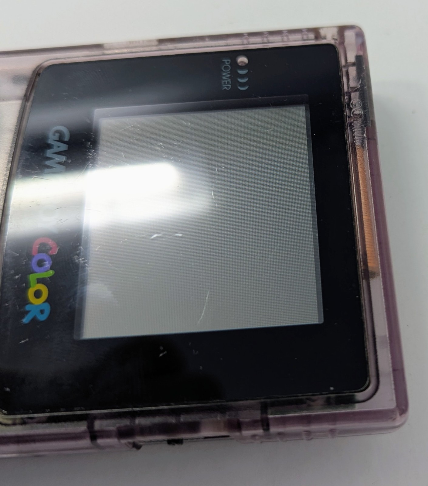 Nintendo Game Boy Color Atomic Purple Handheld System – Working- Sound Issue