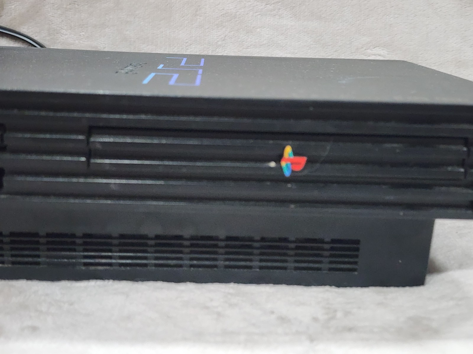 Sony PlayStation 2 PS2 Black Console 2 Controller Cable Untested PLEASE READ