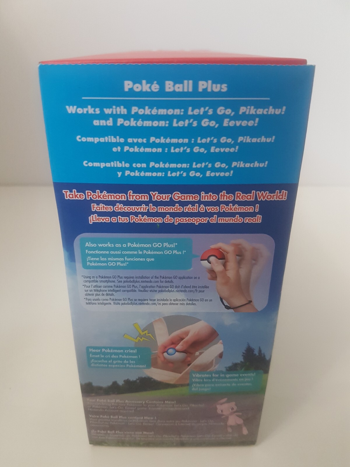 Pokemon Let’s Go Eevee Pokeball Plus 32GB Nintendo Switch Console [Brand New!]