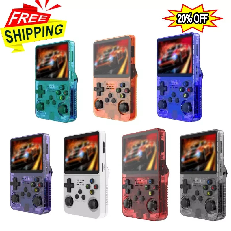Console 15000+ Games R36S Dual System 3000mAh Battery TV Output