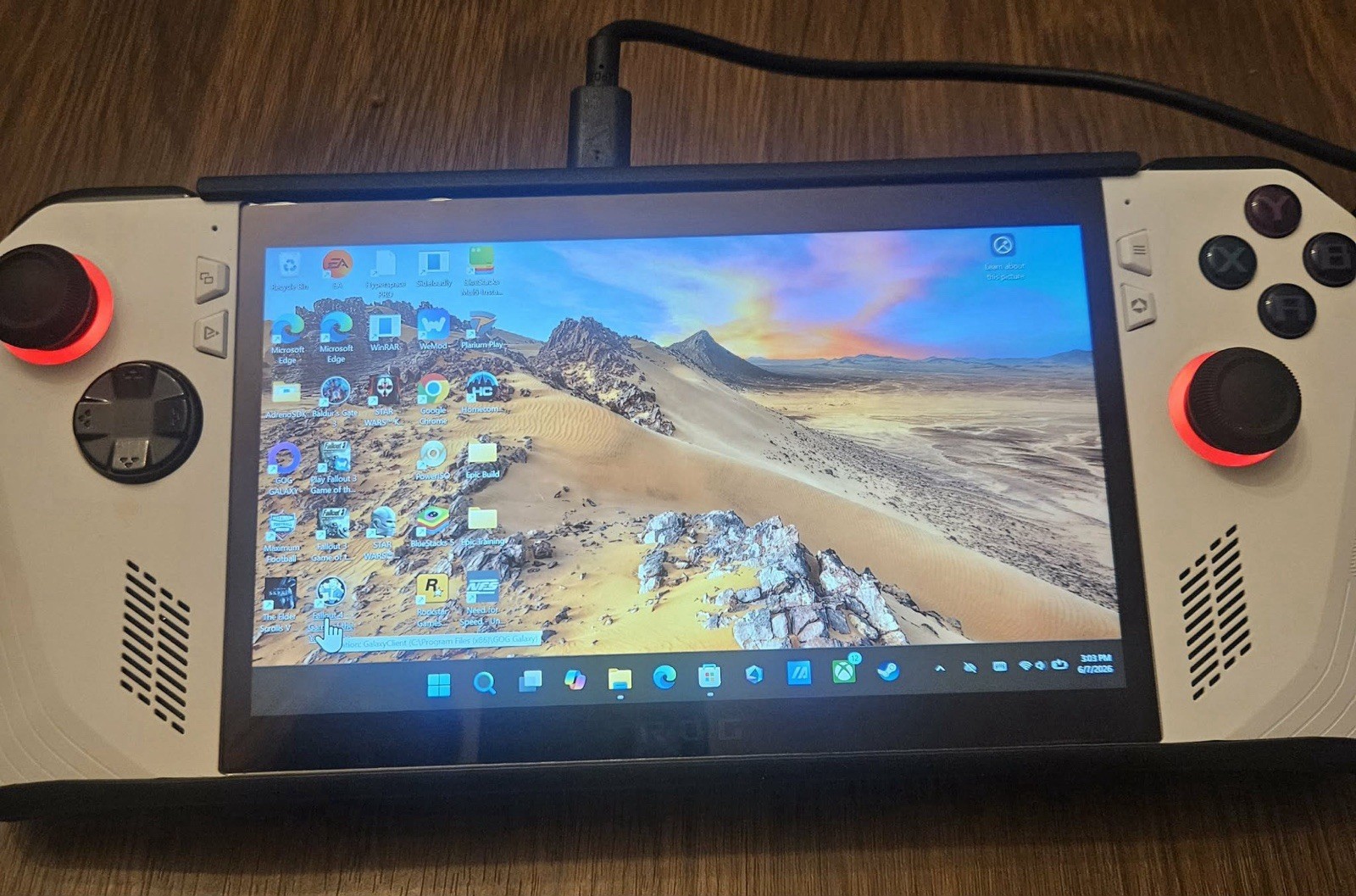 ASUS ROG Ally RC71L Windows Handheld 512GB UPGRADED TO 2TB 1080p Touchscreen