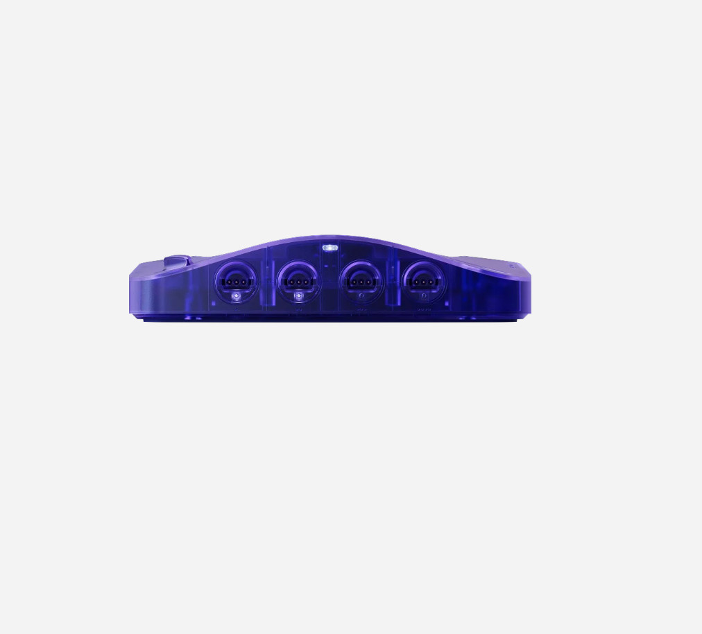 Analogue 3D N64 Funtastic Grape Purple HDMI FPGA Console with 8bitdo Controller