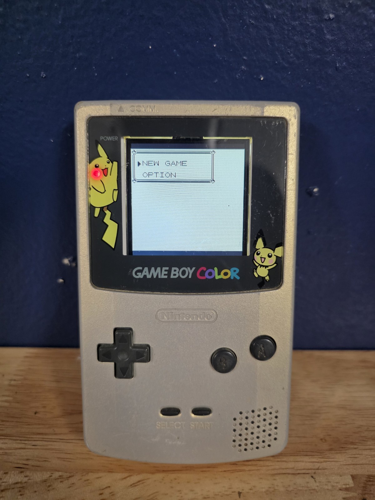 Nintendo Game Boy Color Handheld CGB-001 Pokemon Special Pikachu Edition Working