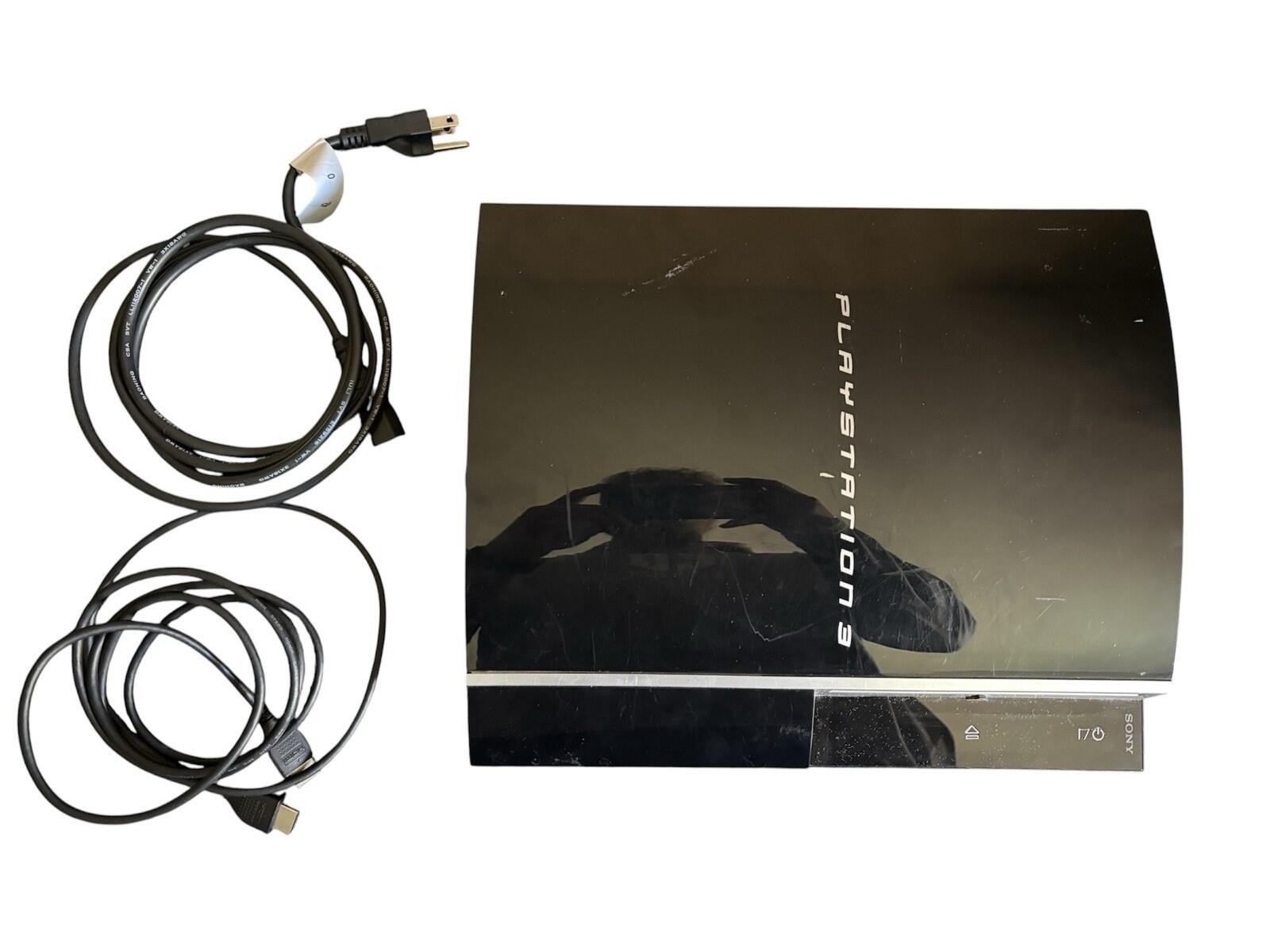 Sony PlayStation 3 Fat CECHH01 Model 40GB Hard Drive TESTED & WORKING