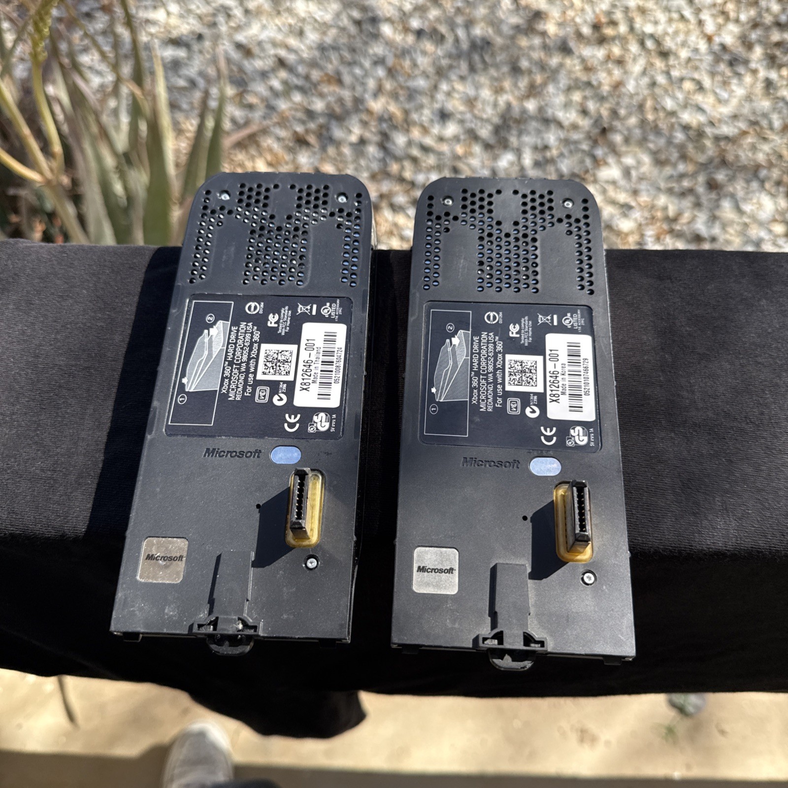 Xbox 360 lot of 2 OEM 120GB HDD Hard drives-tested