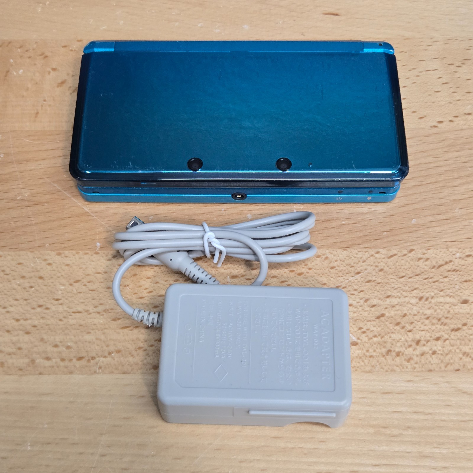 Nintendo 3DS – Aqua Blue Console – USA English
