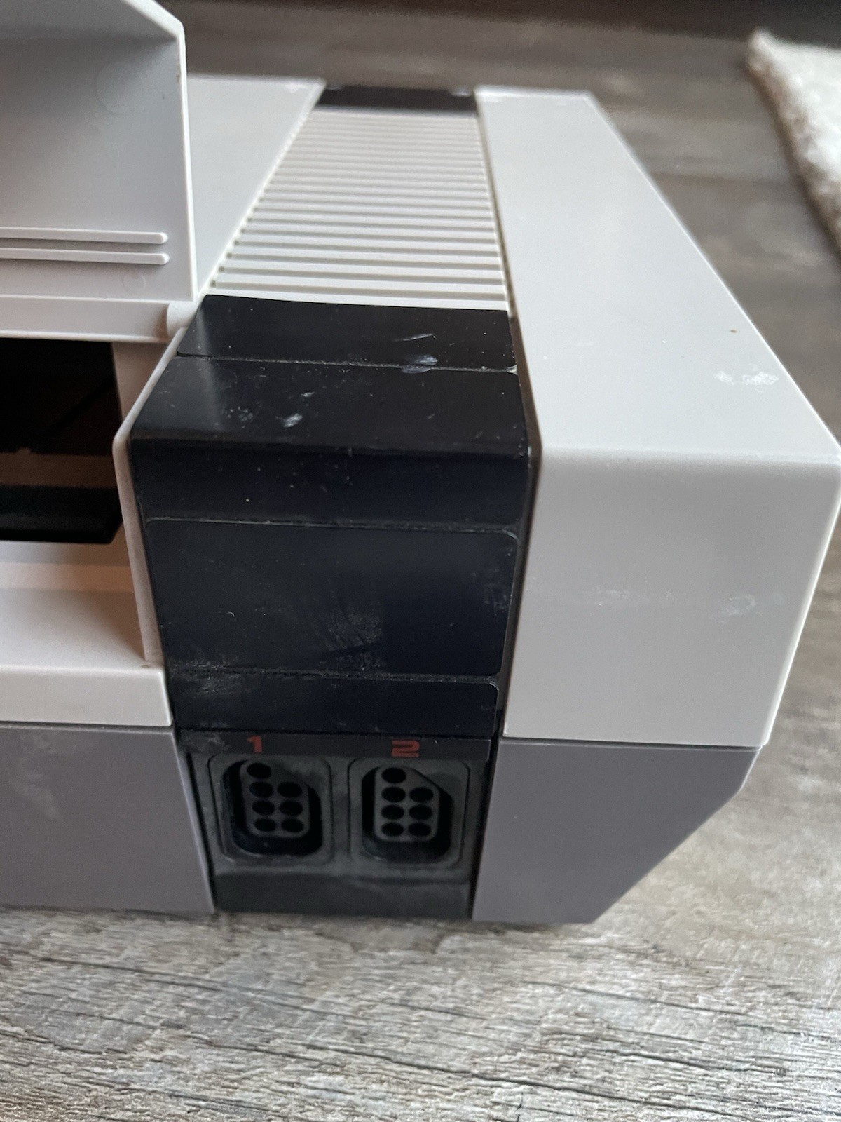 Nintendo NES Console NES-001 Original System For Parts Repair, OEM Cords Zapper