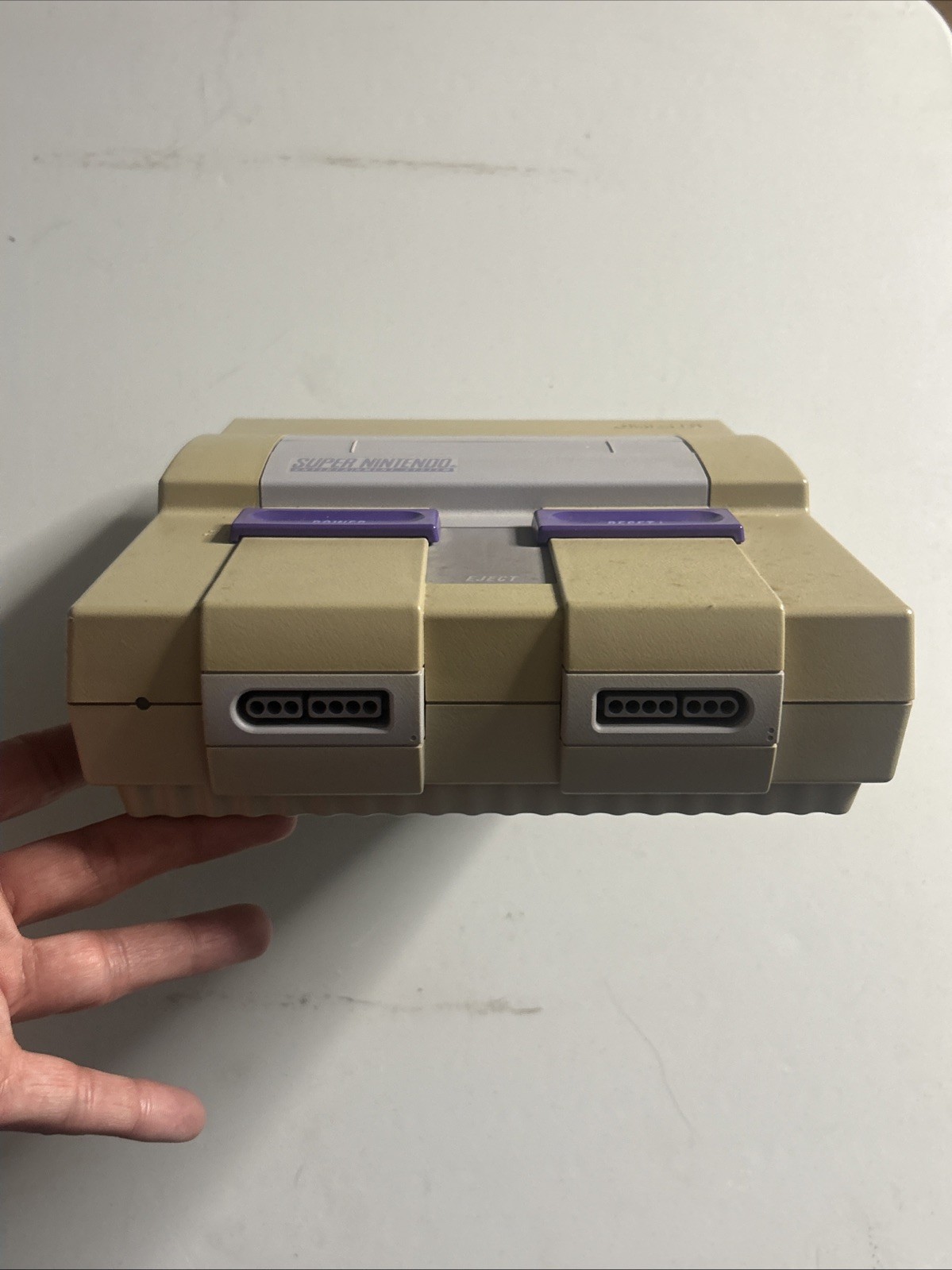 Nintendo SNES Home Console – Gray WORKS/TESTED!!