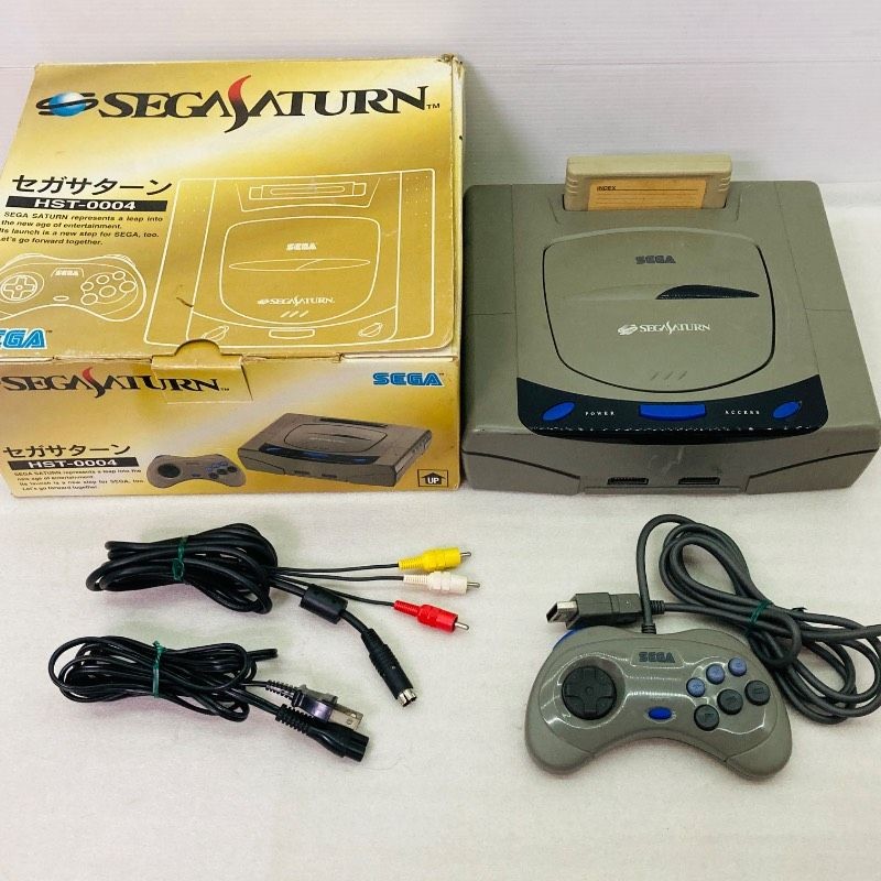 Tested and Working Ready to Play With Box SEGA Sega Saturn HST 3210 SEGA SATURN