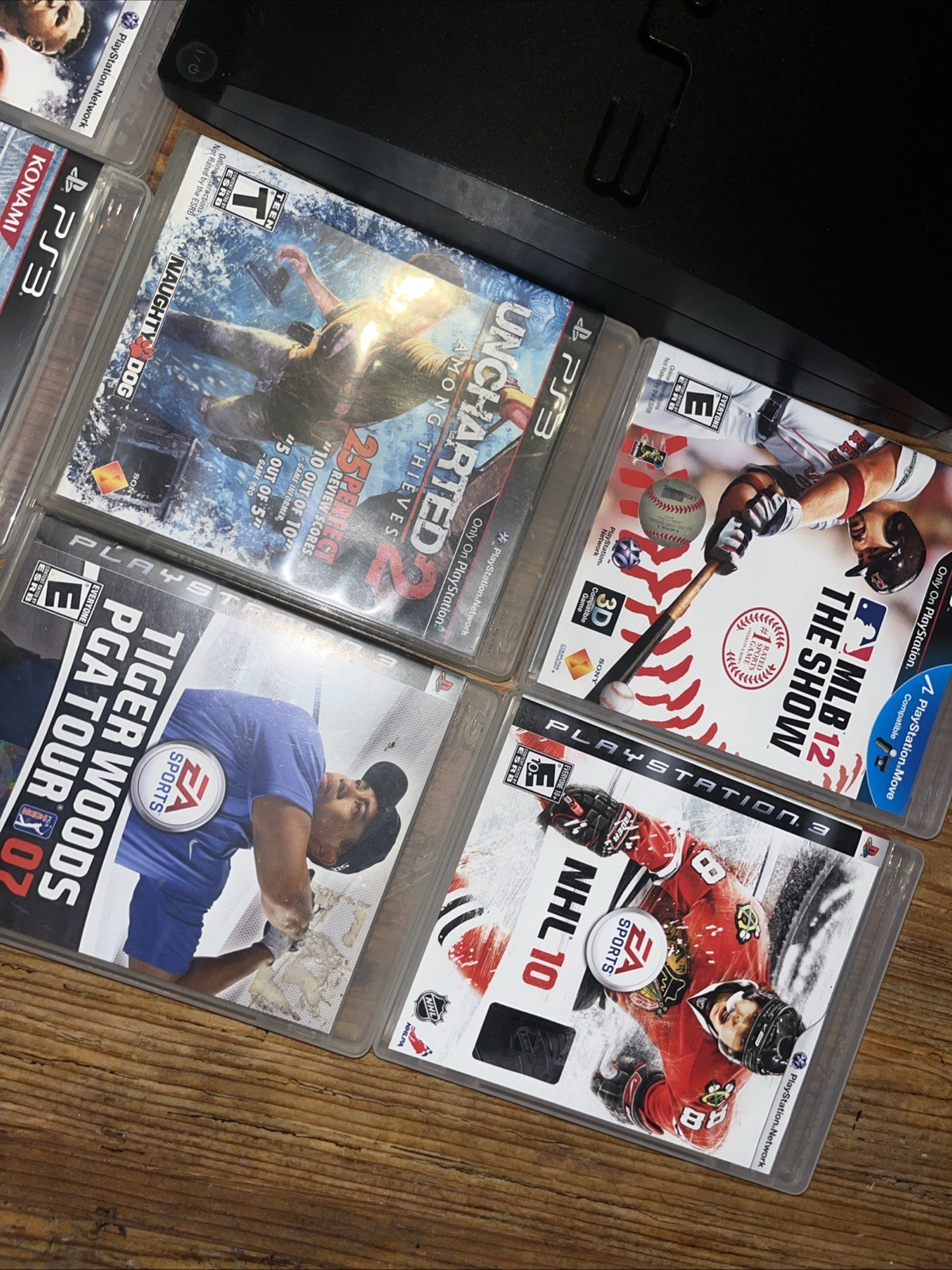 Sony PlayStation 3 Slim PS3 Bundle 12 Games & 1 Controller