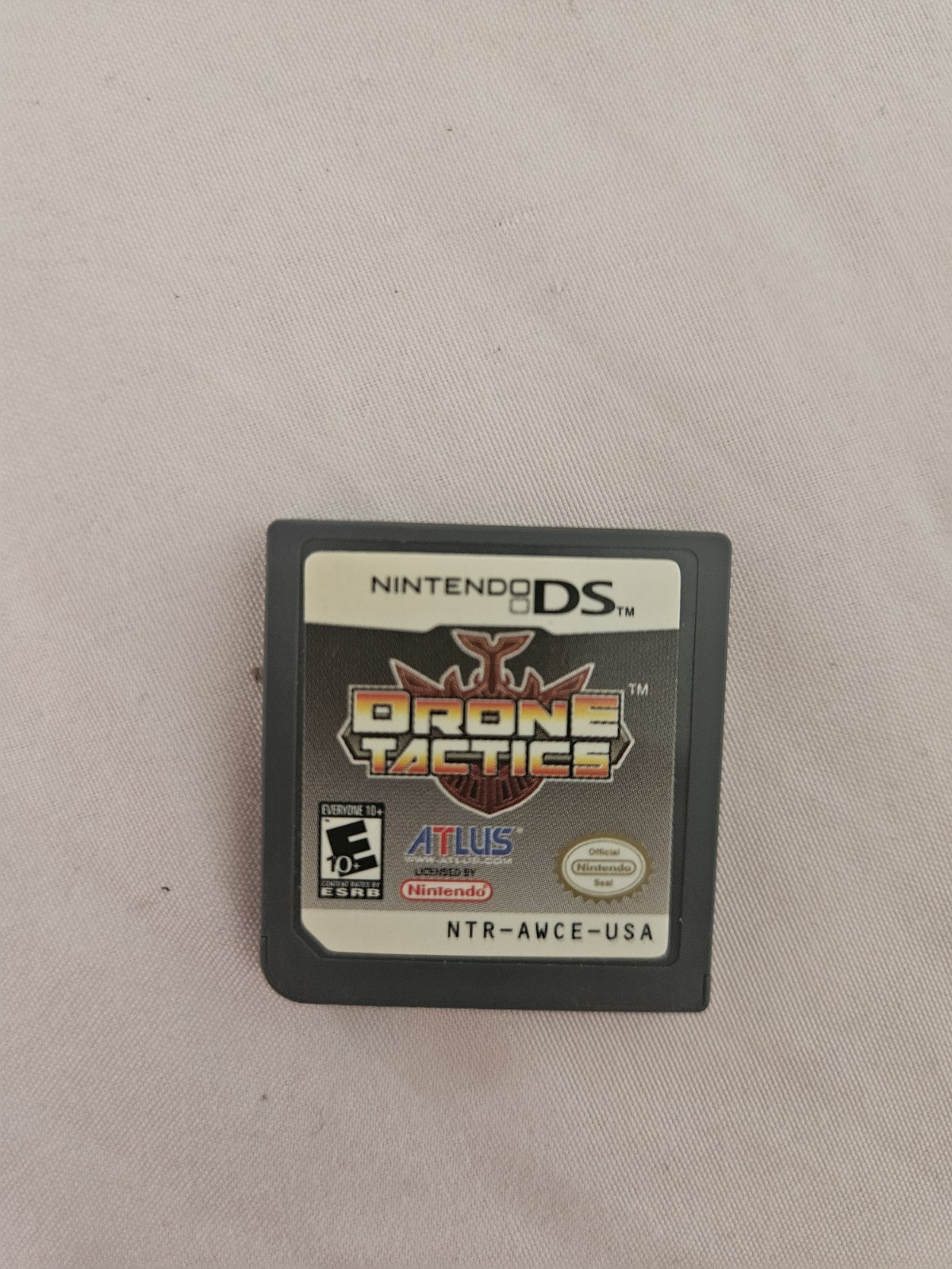 Nintendo DS Drone Tactics (2008) Tested, Catridge Only