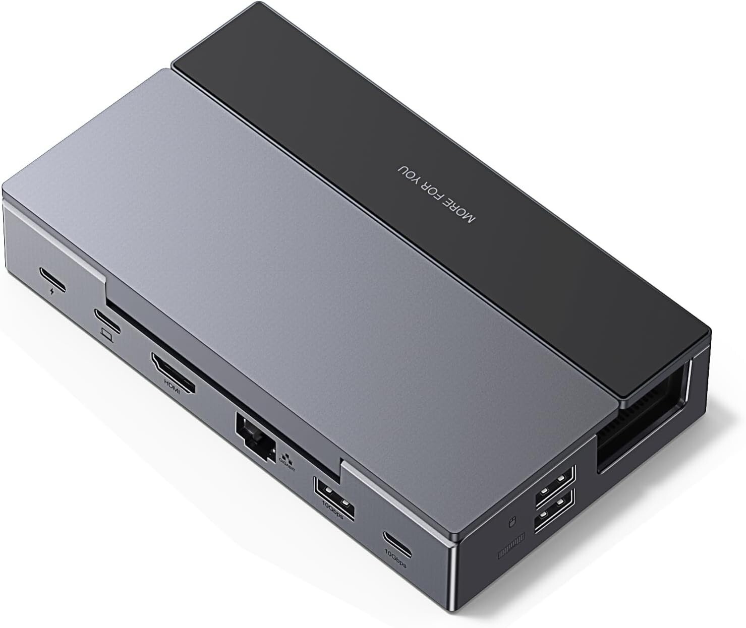 USB C 9-in-1 Dock with Foldable Stand – Ultimate Docking for Steam Deck & More
