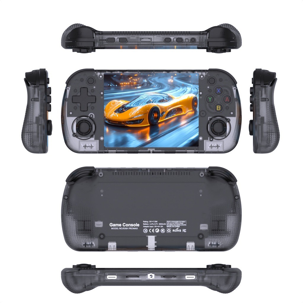 Wireless Two Player Game Console R36H Pro Max Support Two Player Battle 4.2 Inch
