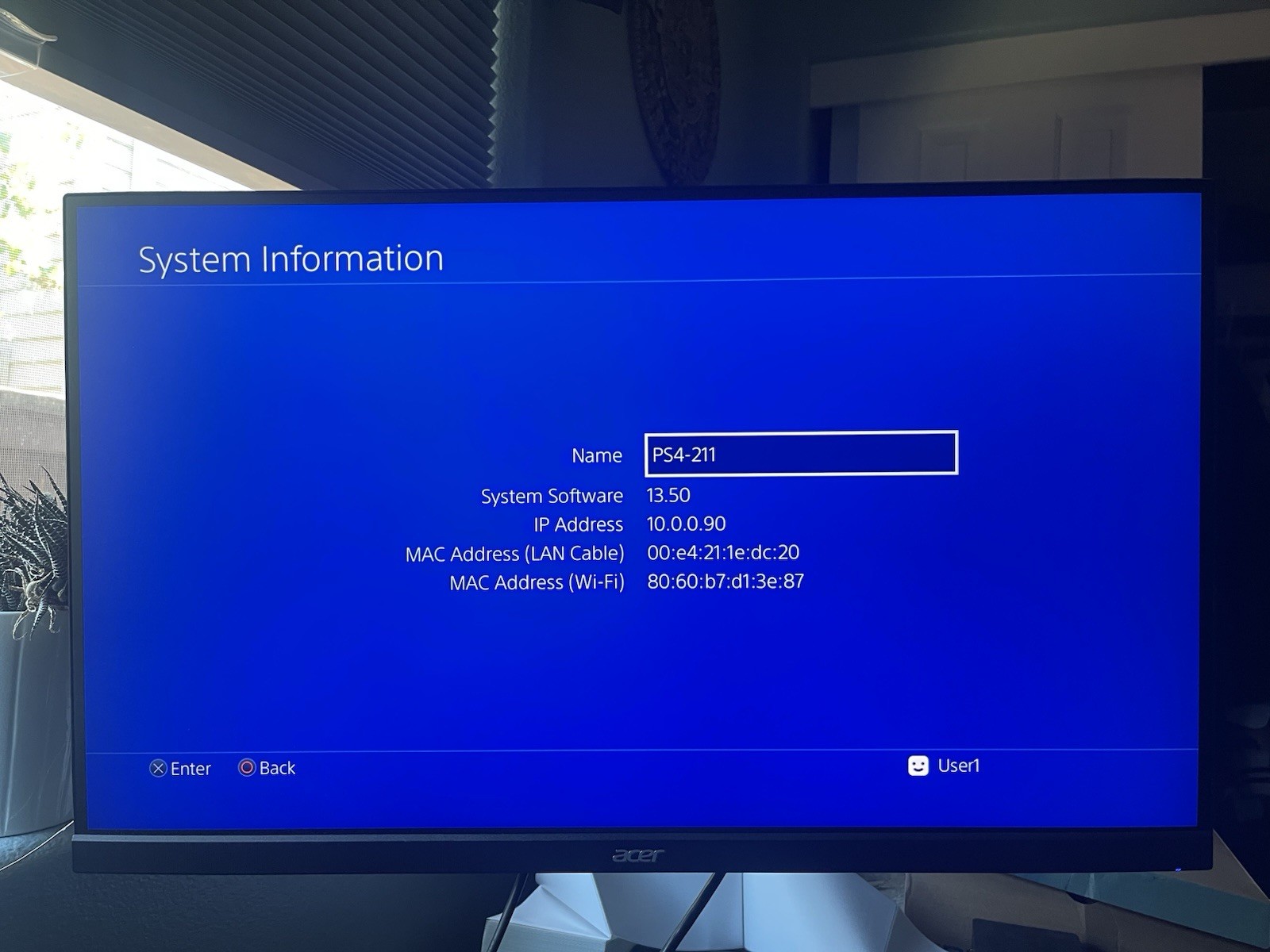 Sony PS4 Slim 1TB Black Console Bundle – Tested – Includes Controller & Cables
