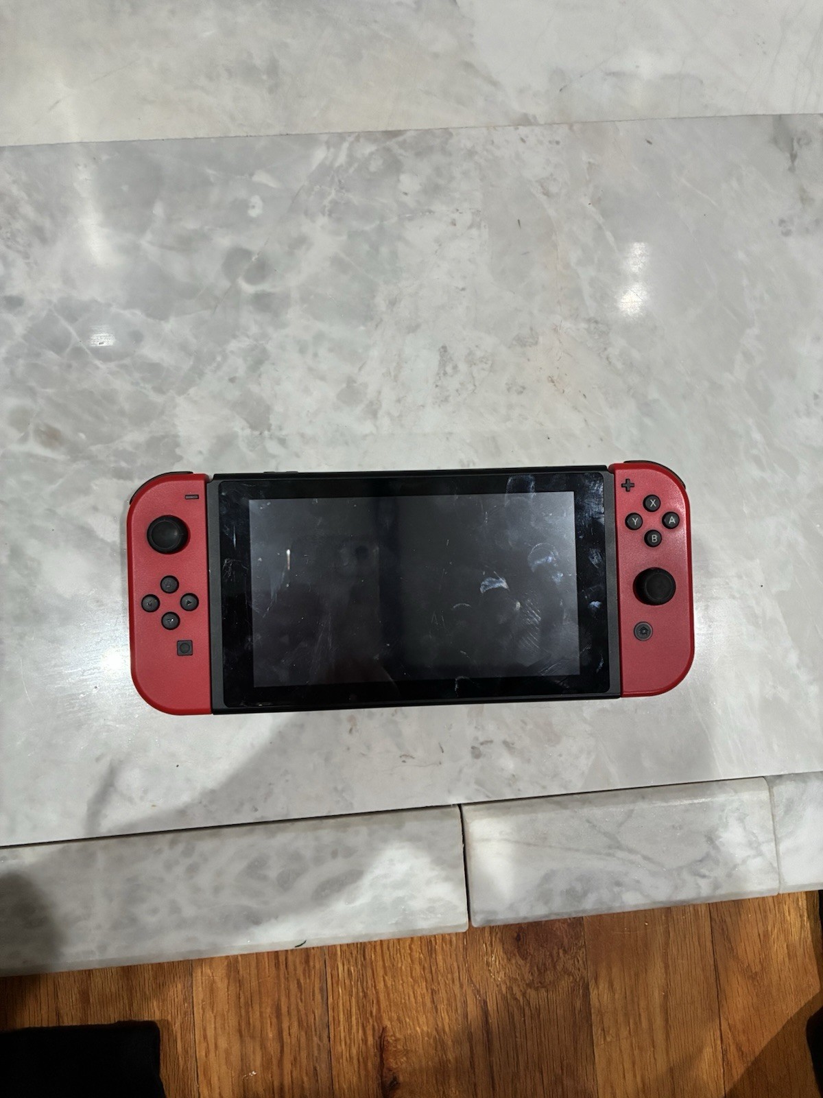 Nintendo Switch Console – Mario Choose One Bundle, Red Controller, New in Box.