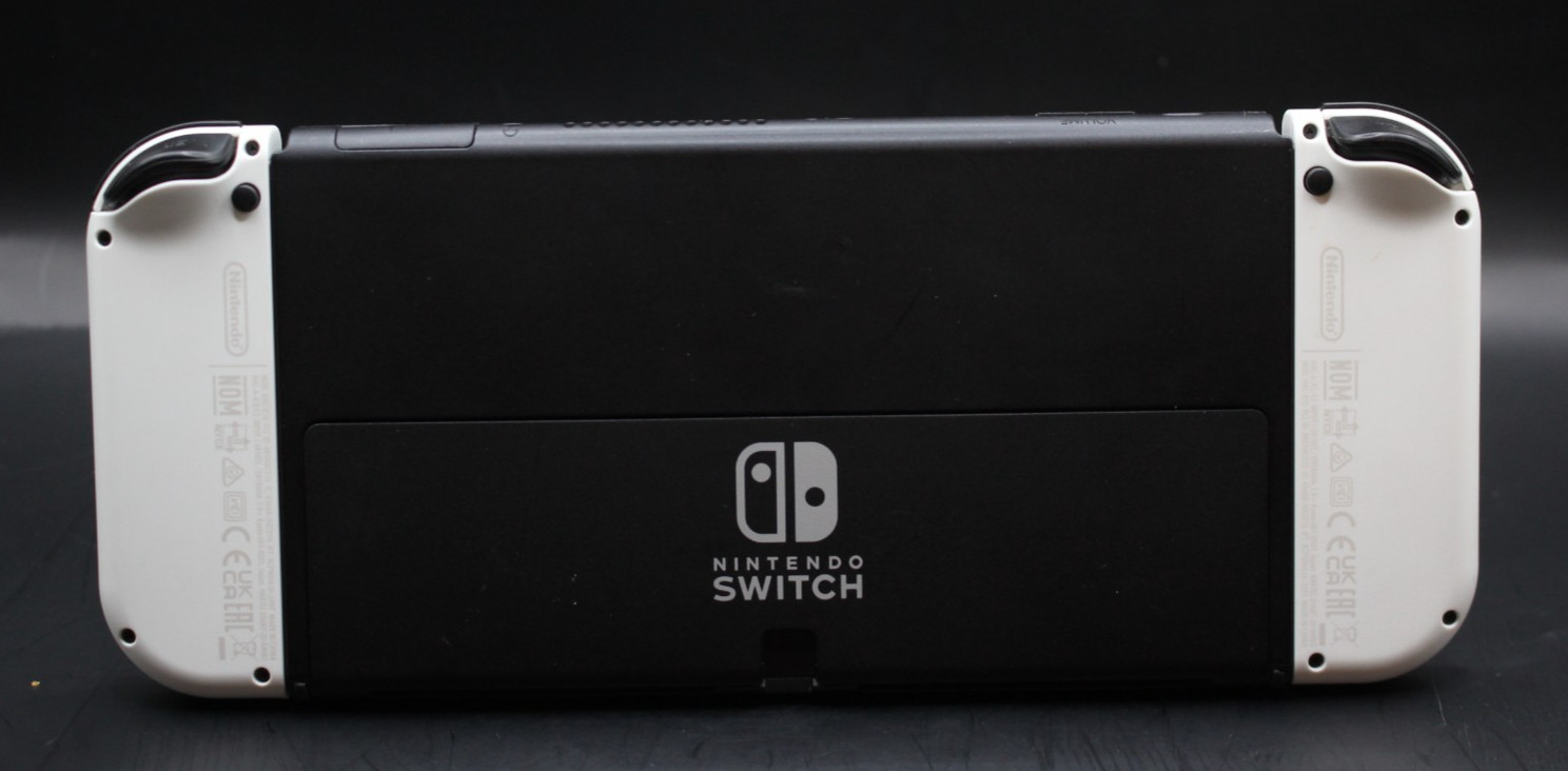 (RI5) Nintendo Switch OLED Model HEG-001 Handheld Console – 64GB – White