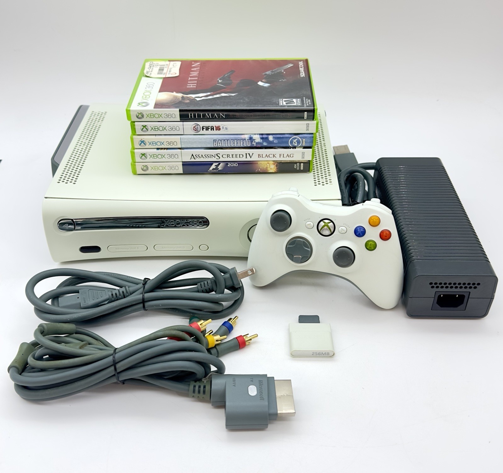 Microsoft Xbox 360 20GB Console Bundle TESTED OEM Controller Power Supply Games