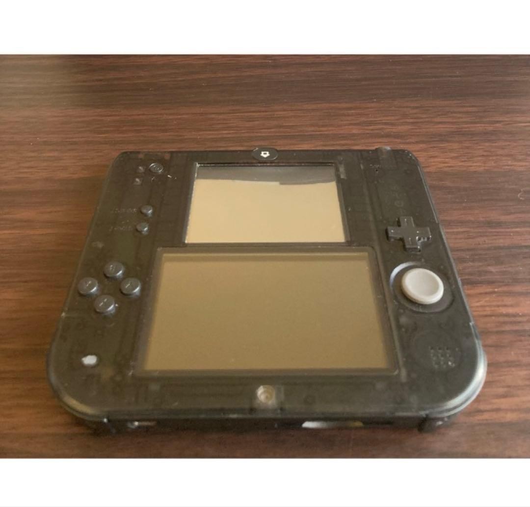 3DS/2DS/DS Nintendo 2Ds Body Clear Black Skeleton 3Ds Japan