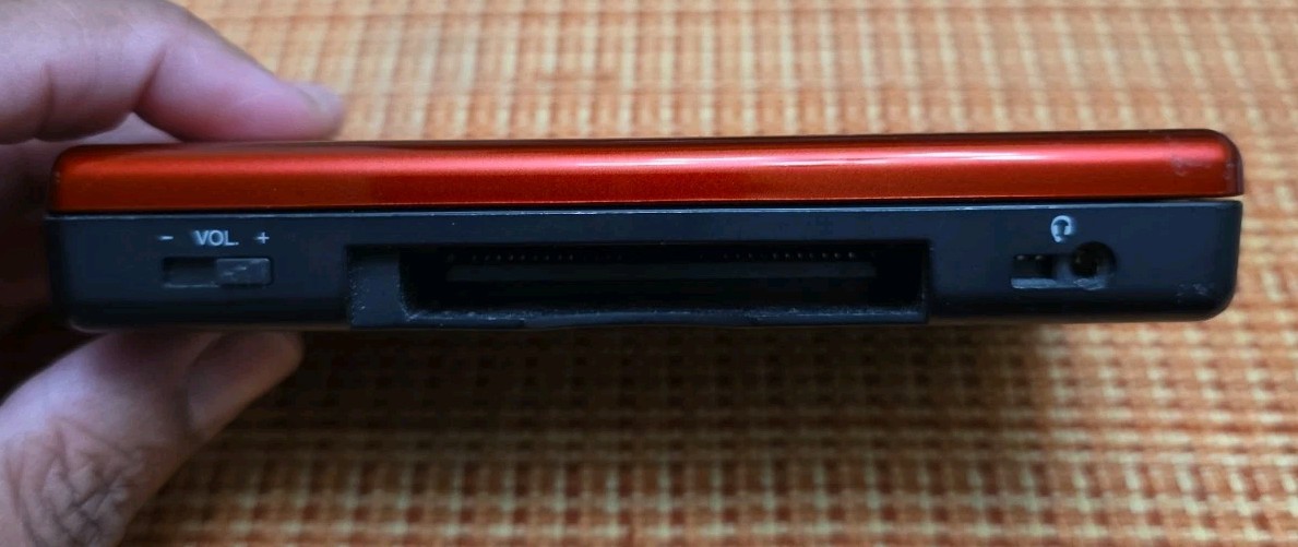 Nintendo DS Lite Handheld Red/Black w/ New Battery. Read Description