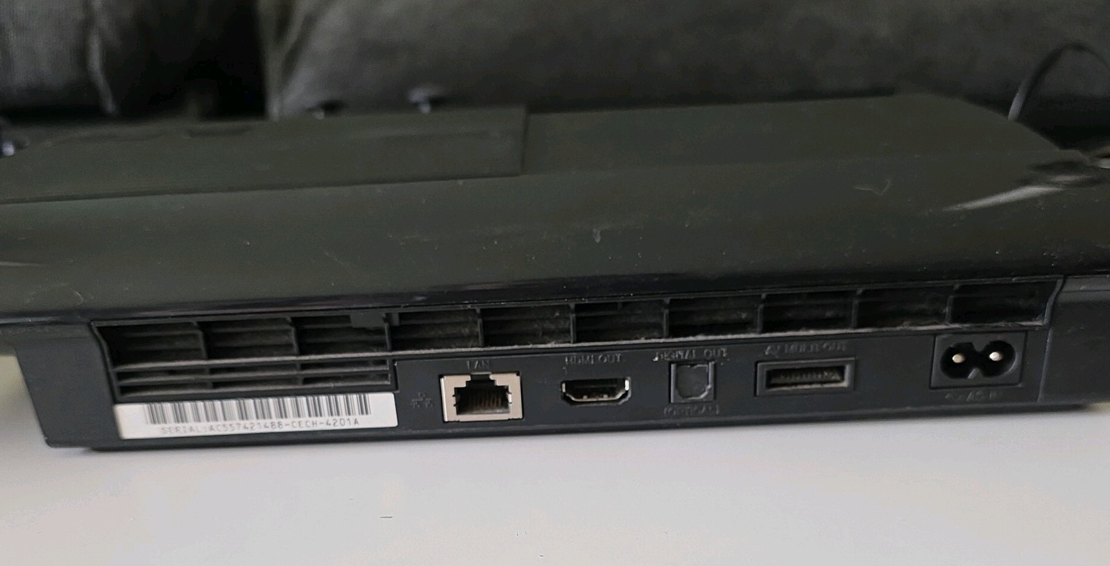 Sony PlayStation 3 Super Slim 12GB Console PS3 System Tested Working