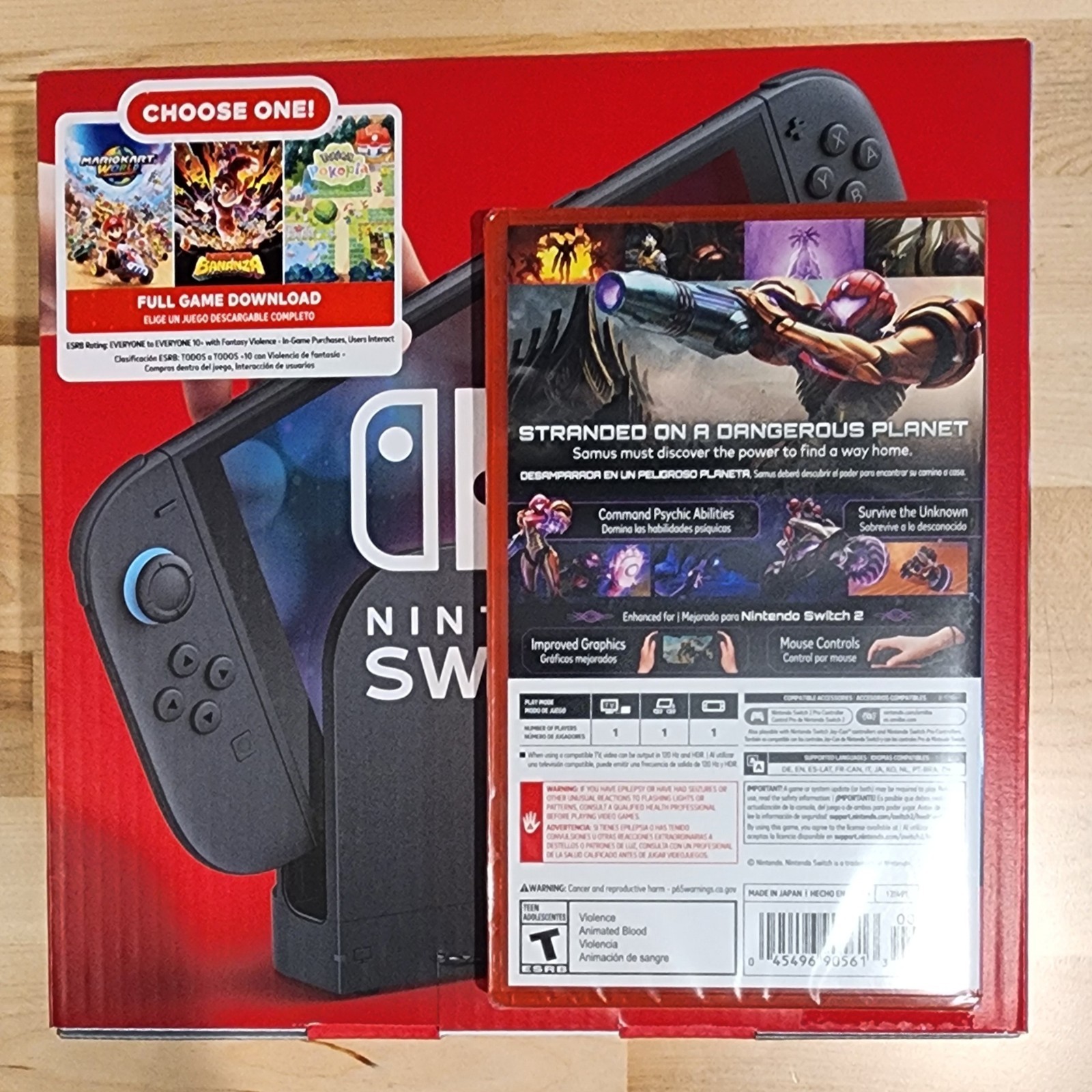 NEW- Nintendo Switch 2 – Full Game Download- You Pick, + METRIOD PRIME 4: BEYOND