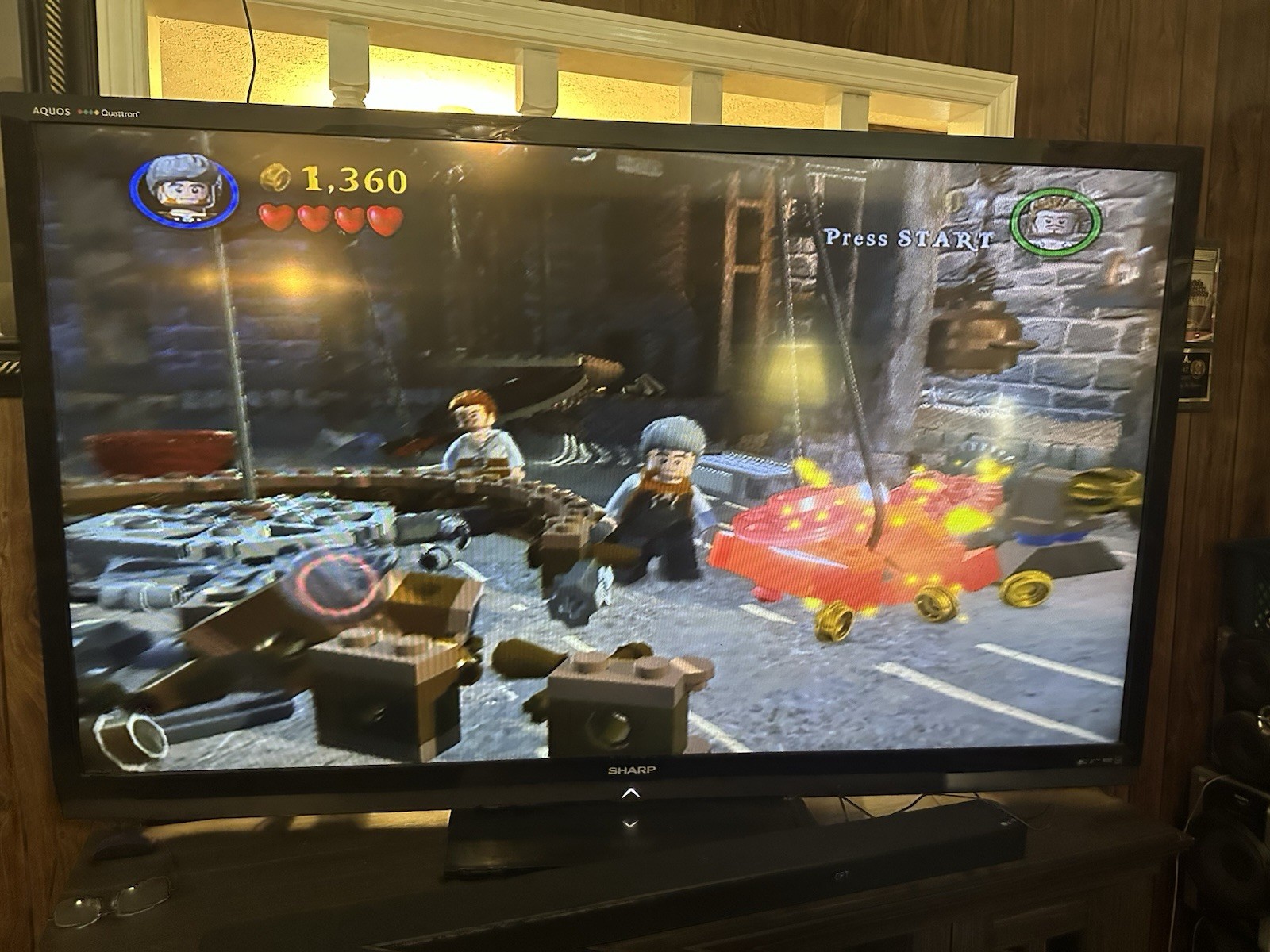PlayStation 3 With 10 Games and Remotes Tested Works Great