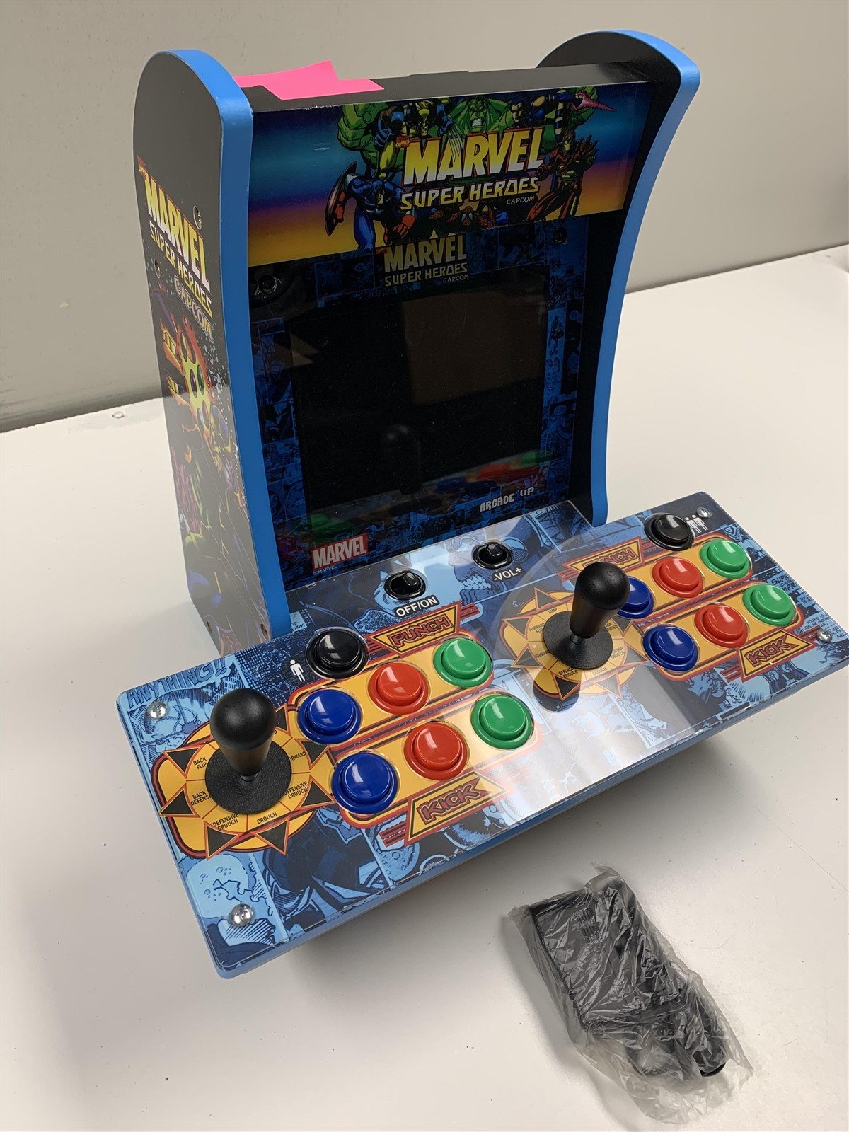 Arcade1Up Marvel vs Capcom Countercade – 4 Games Included – For Parts or Repair