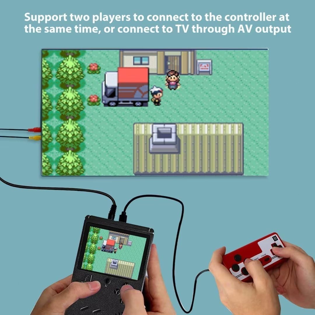 NEW 400 Games Retro Handheld Game Console Video Game Player FunGiftRandom Color