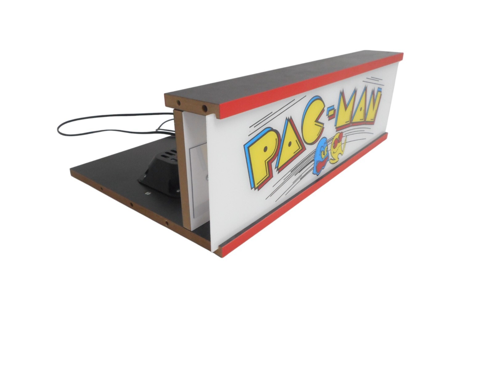 Arcade1Up – PAC-MAN Deluxe Arcade Machine – Front Sign with Speakers ONLY