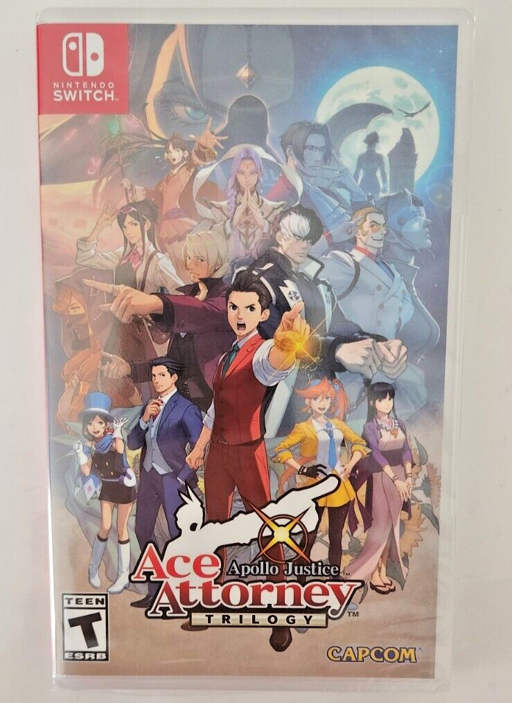 Apollo Justice: Ace Attorney Trilogy Switch Brand New Game Special (2024)