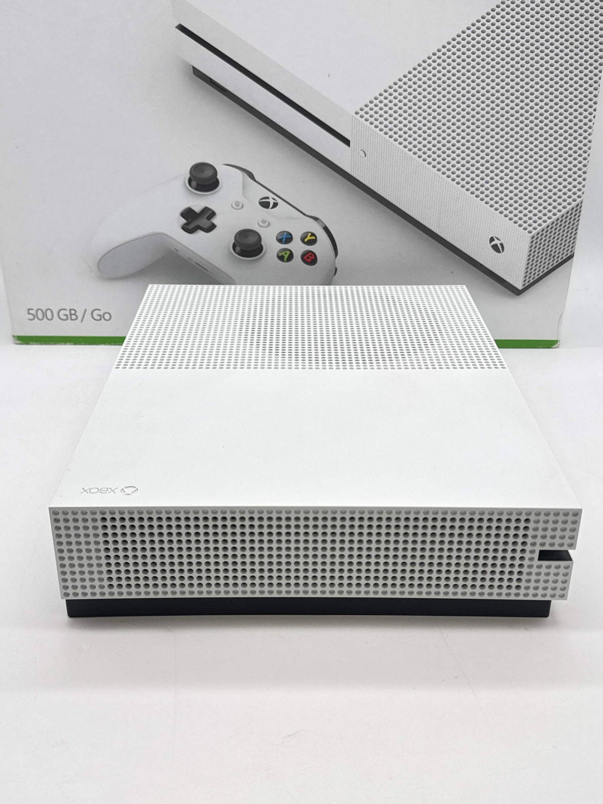 Microsoft Xbox One S 500GB Console 1681 Controller Cables Bundle