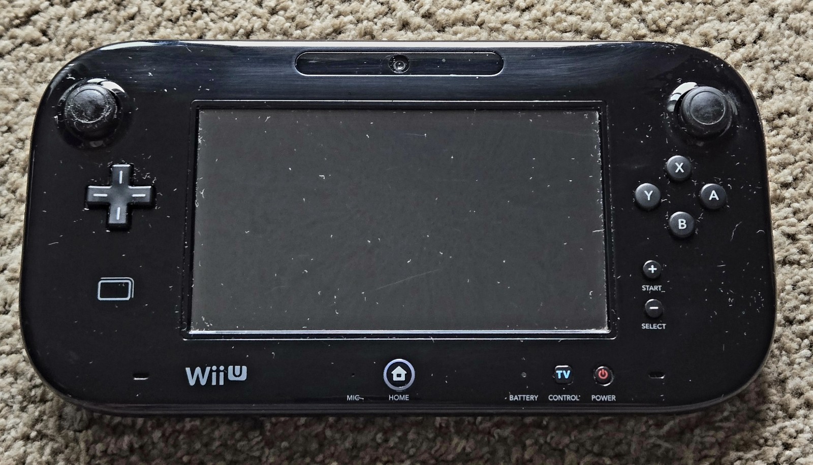 Nintendo Wii U Model WUP 101(02) 32GB With Gamepad No Power Adapter